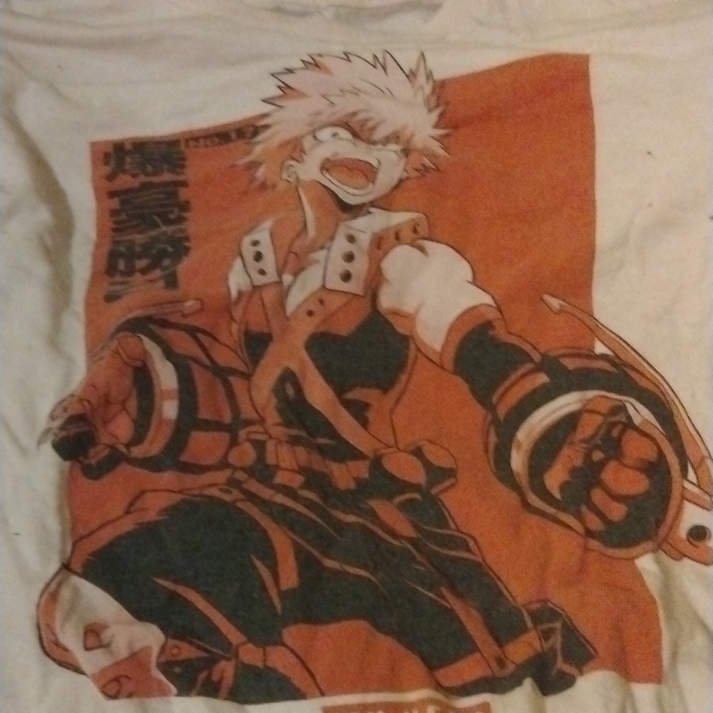 Long sleeve Bakugo MHA shirt